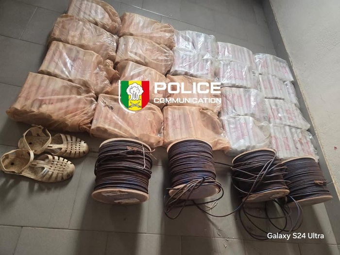 Trafic d’explosifs : importante saisie de la Police nationale du Sénégal à la frontière malienne