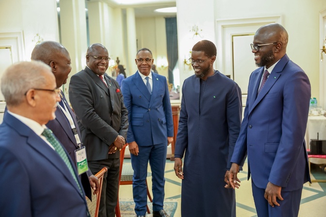 APF Afrique : Diomaye Faye reçoit les présidents de Parlements francophones à Dakar