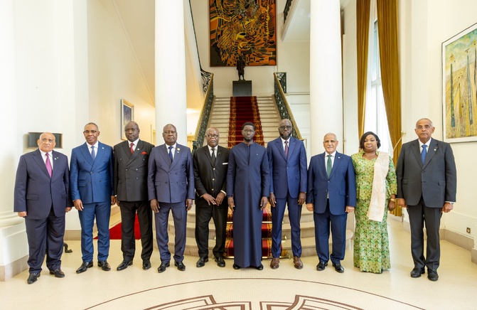 APF Afrique : Diomaye Faye reçoit les présidents de Parlements francophones à Dakar