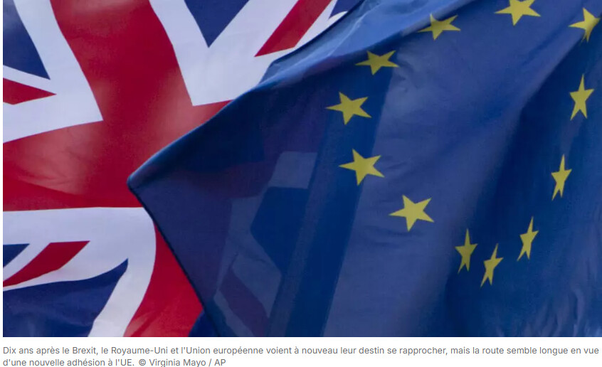 Le Brexit de nouveau au coeur du débat au Royaume-Uni et en Europe dix ans après
