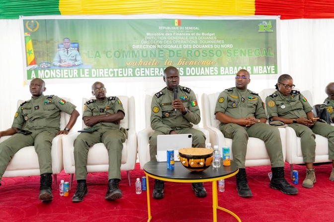 Douanes de Rosso : le Directeur général salue des résultats records et accélère la modernisation