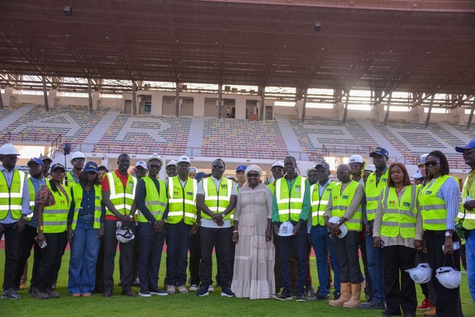 JOJ Dakar 2026 : Dethié Fall et la ministre des Sports en tournée sur les chantiers des infrastructures