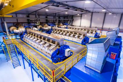 Voici quelques images de la centrale électrique du Cap des Biches