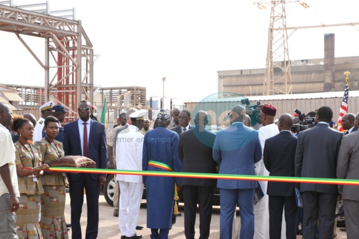 Macky Sall réceptionne la centrale électrique "Contour Global Cap des Biches"