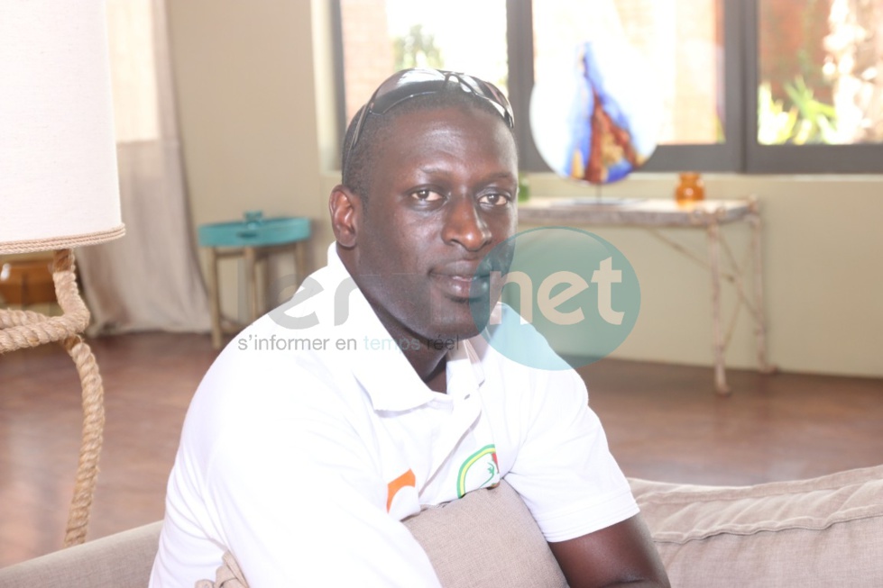 Les images de la visite de Matar Bâ aux lions du basket