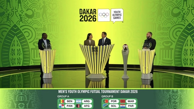 JOJ Dakar 2026 : le Sénégal hérite d’un groupe relevé en futsal