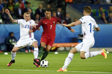 Cristiano Ronaldo : "L'Islande a mis un but devant le but"