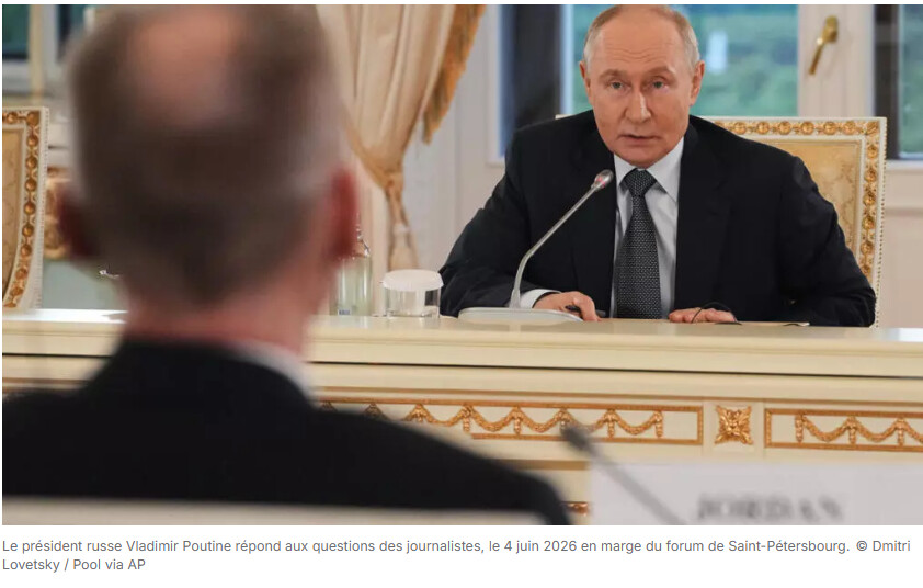 Attendu sur l'économie en berne, Vladimir Poutine ne change rien sur l'Ukraine