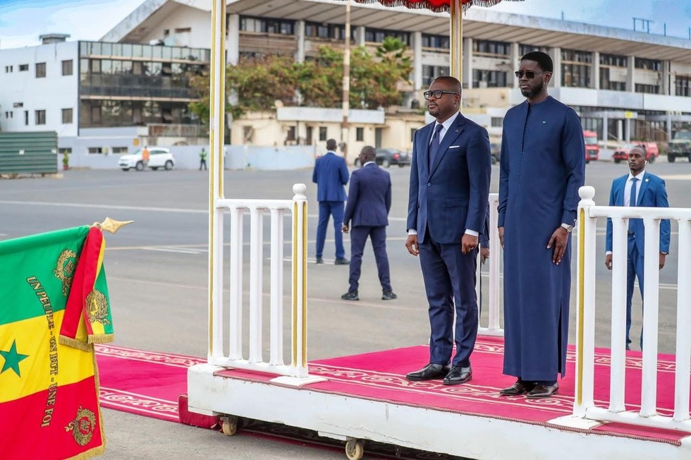 Visite officielle à Dakar : le président béninois Romuald Wadagni reçu par Bassirou Diomaye Faye