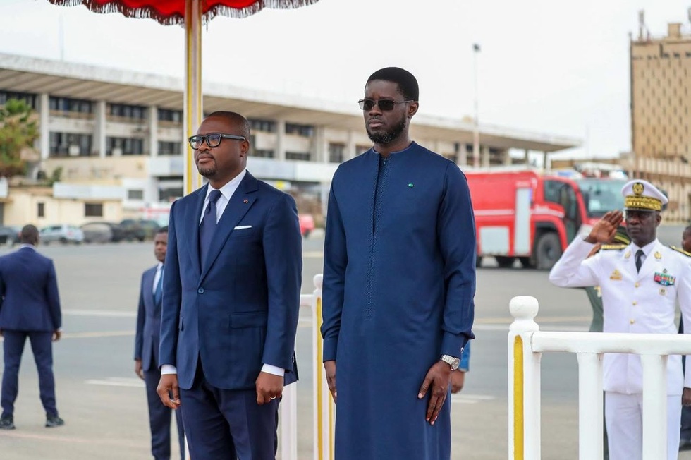 Visite officielle à Dakar : le président béninois Romuald Wadagni reçu par Bassirou Diomaye Faye