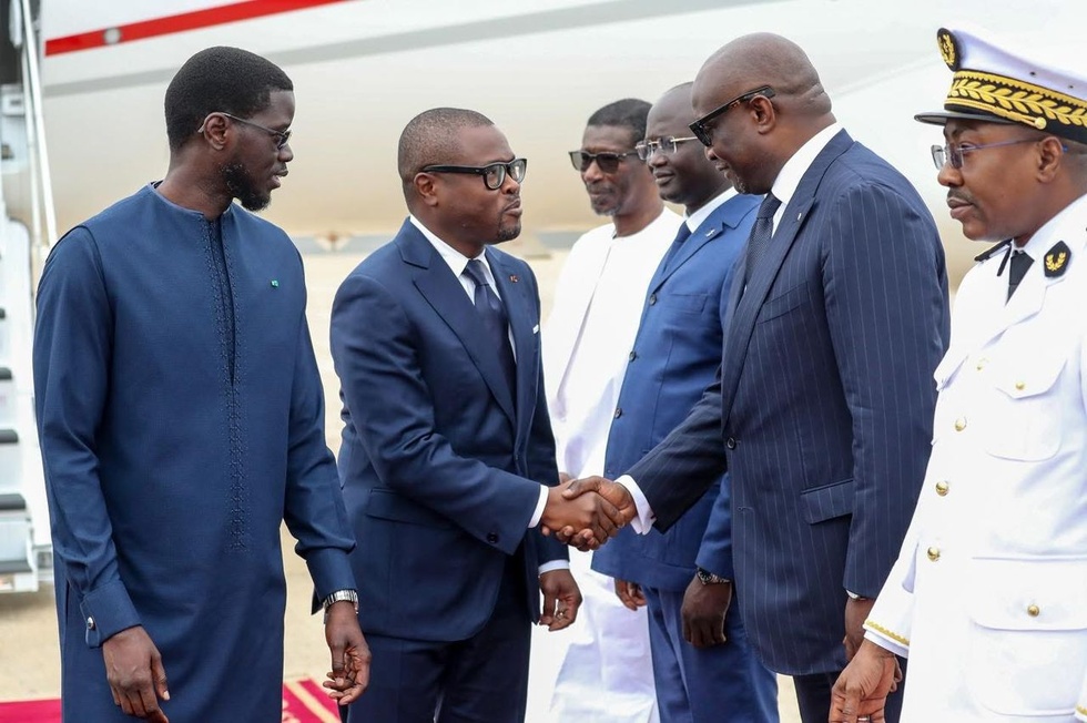 Visite officielle à Dakar : le président béninois Romuald Wadagni reçu par Bassirou Diomaye Faye
