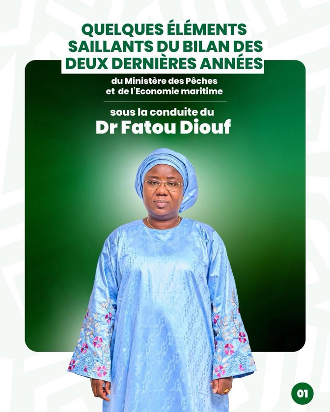 Pêches et Économie maritime : le ministère de Fatou Diouf revendique deux années de réformes et d’investissements structurants