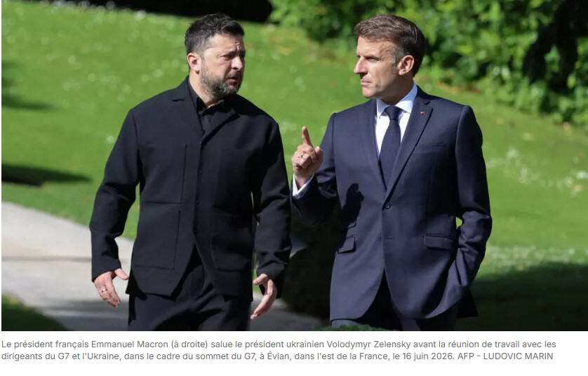 À Évian, les dirigeants du G7 espèrent remettre la guerre en Ukraine à l'agenda de Donald Trump