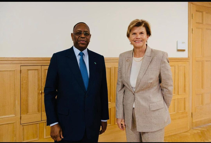 ONU : le candidat sénégalais au Secrétariat général échange avec la cheffe de la diplomatie lettone