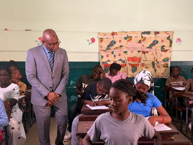 CFEE 2026 à Dakar : le ministre de l’Éducation nationale salue le bon déroulement des épreuves
