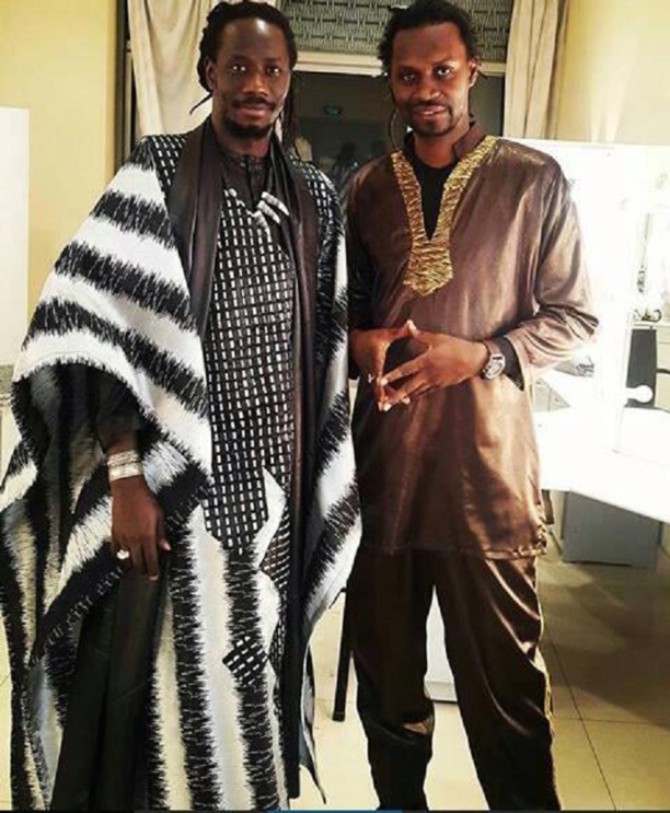 Carlou D et Xuman très chic et très complices