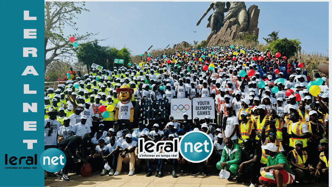 JOJ Dakar 2026 : une marche populaire mobilise les Sénégalais à cinq mois du grand rendez-vous
