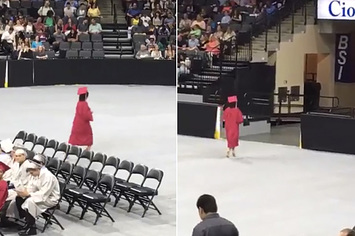 Les gens adorent cette fille qui a quitté sa cérémonie de remise de diplômes