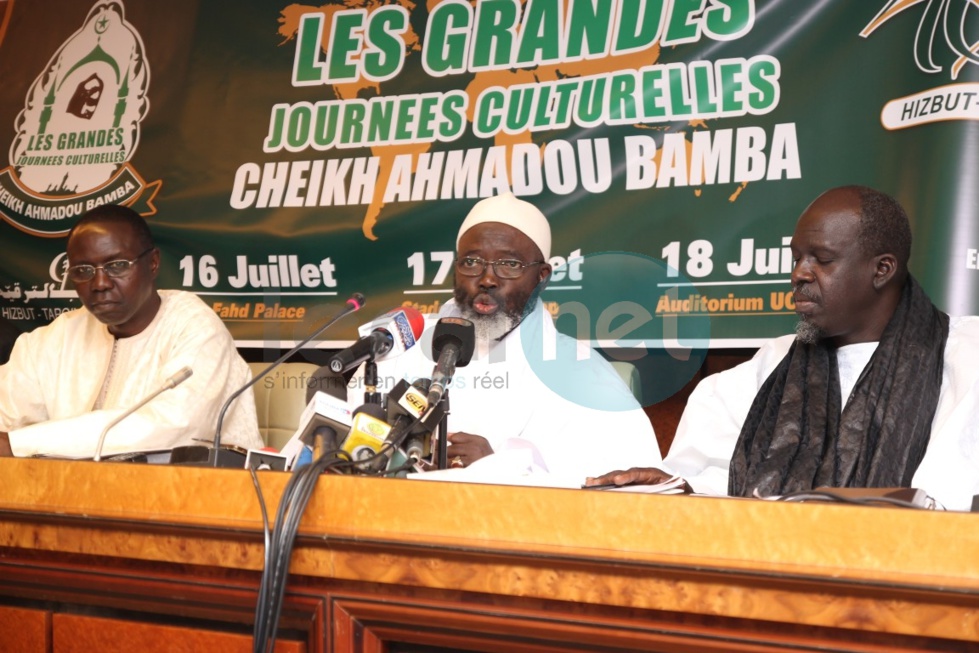 Les images de la conférence de presse des préparatifs des journées culturelles Cheikh Ahmadou Bamba par Hizbut Tarqiyyah