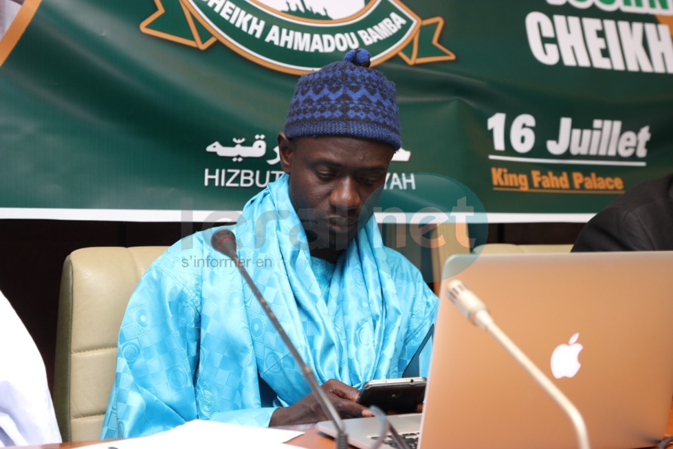 Les images de la conférence de presse des préparatifs des journées culturelles Cheikh Ahmadou Bamba par Hizbut Tarqiyyah