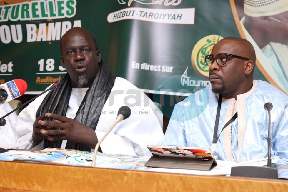 Les images de la conférence de presse des préparatifs des journées culturelles Cheikh Ahmadou Bamba par Hizbut Tarqiyyah