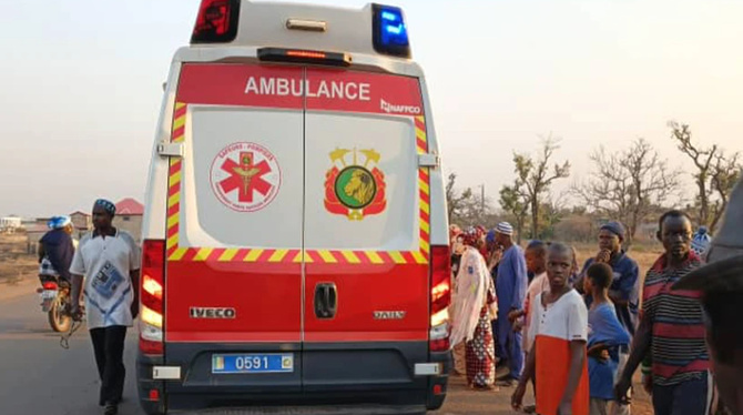 Accident à Notto Gouye Diama : deux personnes tuées, cinq passagers grièvement blessés