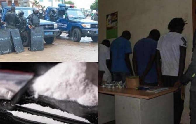 Trafic présumé de cocaïne à Dakar : quatre suspects, dont la fille de Mame Makhtar Guèye, déférés au parquet