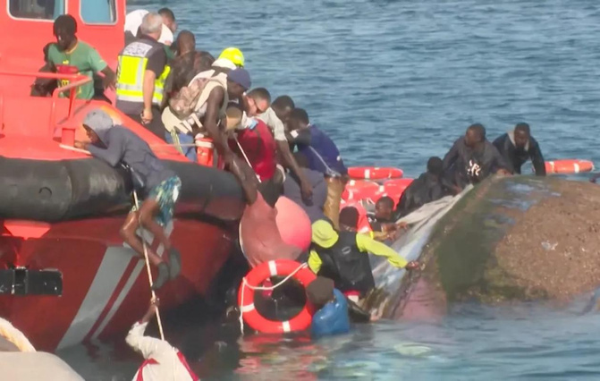Drame migratoire en Atlantique : 22 Sénégalais sauvés après le naufrage d’une pirogue au large de la Mauritanie