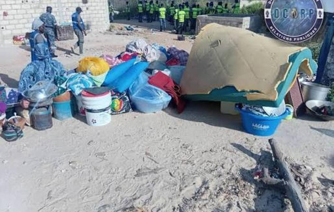 Cité BOA : la gendarmerie démantèle un campement de mendiants étrangers à Dakar