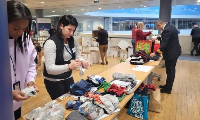 Sénégal : la Fondation Air France remet 9 tonnes de dons à 12 associations œuvrant pour l’enfance