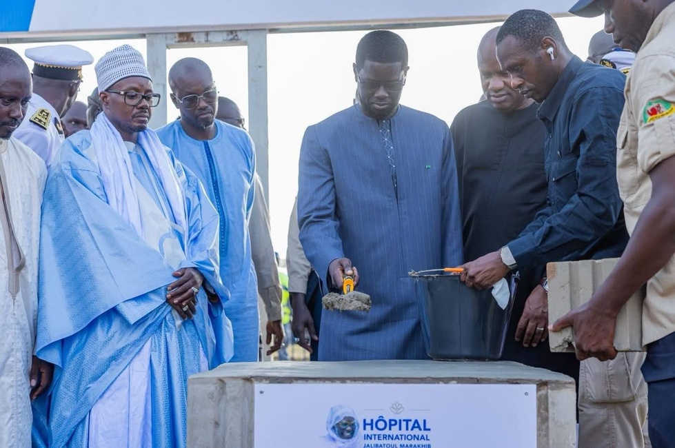 Touba : Bassirou Diomaye Faye lance les travaux de l’Hôpital international Jalibatoul Marakhib - Hijama