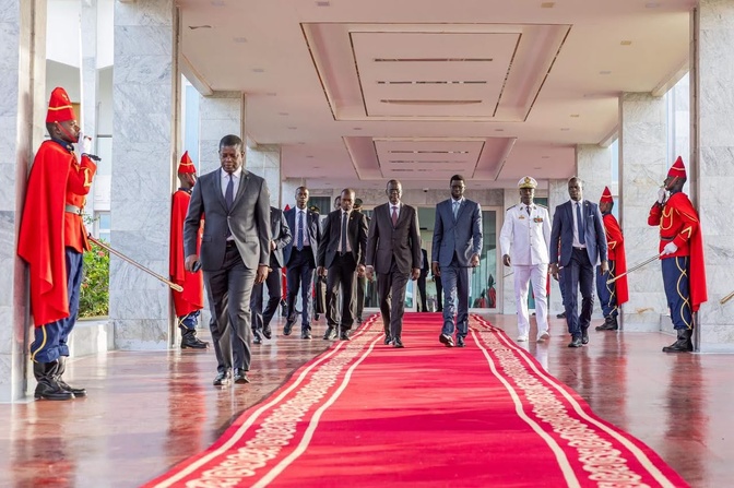 Bassirou Diomaye Faye en visite d’amitié et de travail au Mali