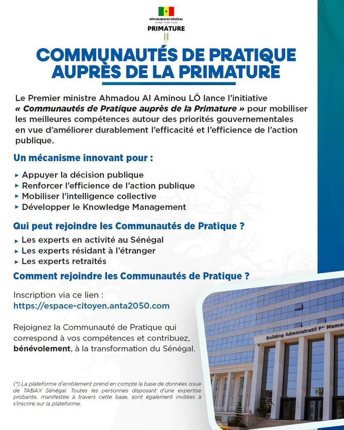 Le Premier ministre lance les « Communautés de Pratique » pour mobiliser les experts au service de l'action publique