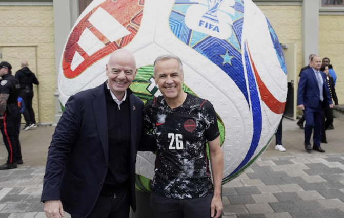 Crise à la Fifa : Mark Carney affiche son désaccord avec Gianni Infantino