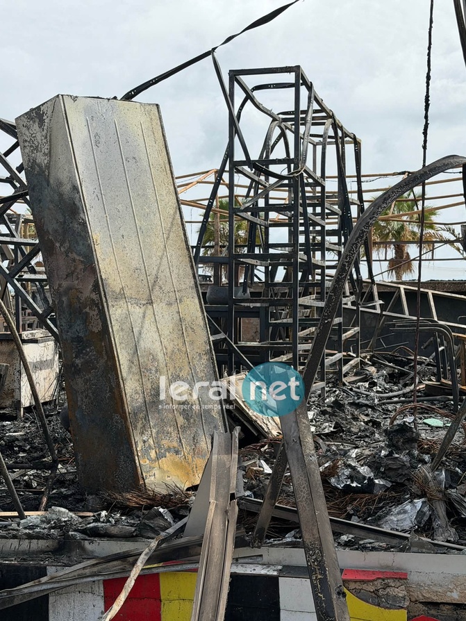 Aby’s Garden ravagé par les flammes : un décor de fête réduit en cendres sur la Corniche Ouest