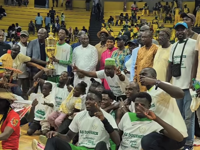 Basket : l’AS Douanes frappe encore et s’adjuge la Coupe du Sénégal
