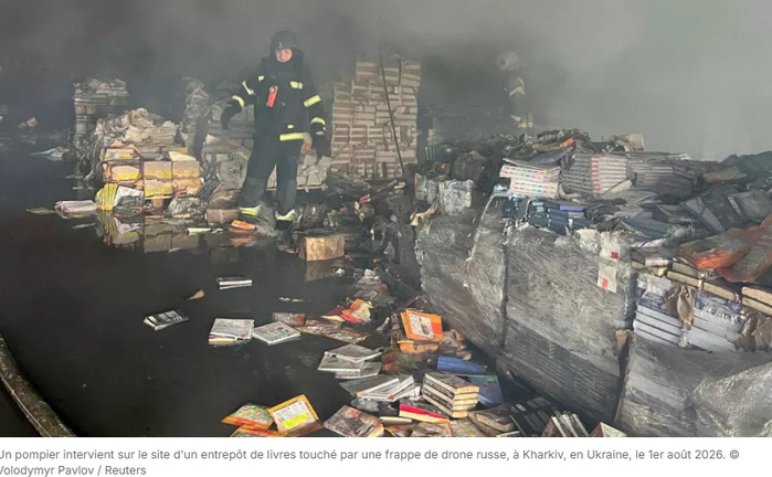 «Cela détruit le pays»: en Ukraine, les frappes russes ciblent les livres et les manuels scolaires