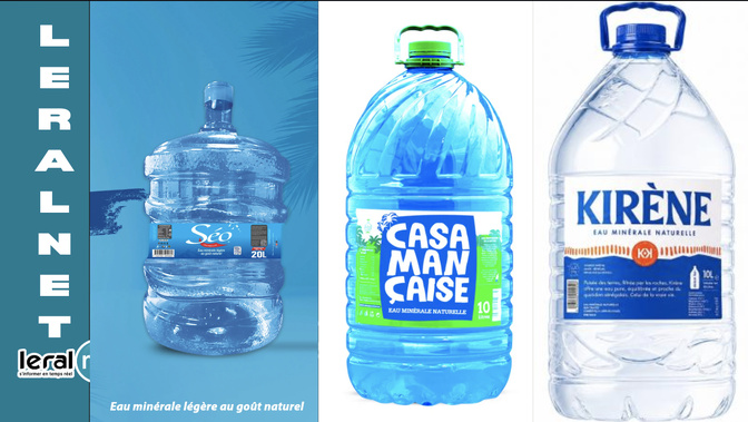 Eau en bouteille : une association de consommateurs enquête sur le supposé boycott de Kirène, Séo et Casamançaise