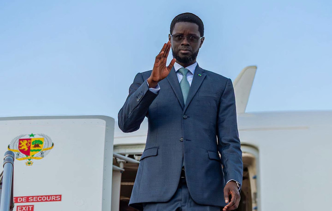 Séjour privé à l’étranger : le président Diomaye Faye quitte le Sénégal ce samedi