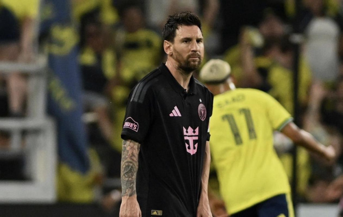 MLS : soirée noire pour Messi, Miami chute lourdement à Nashville
