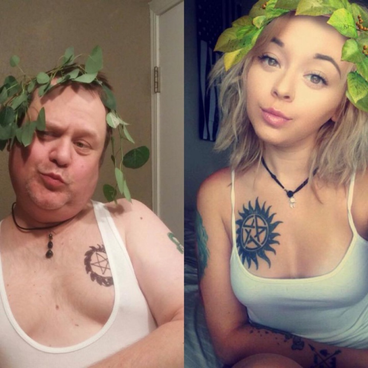 Un père se moque des selfies de sa fille. Le résultat est très drôle !
