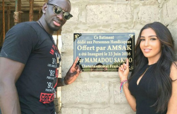 03 Photos - Après Abidjan, Mamadou Sakho inaugure un bâtiment dédié aux personnes handicapées