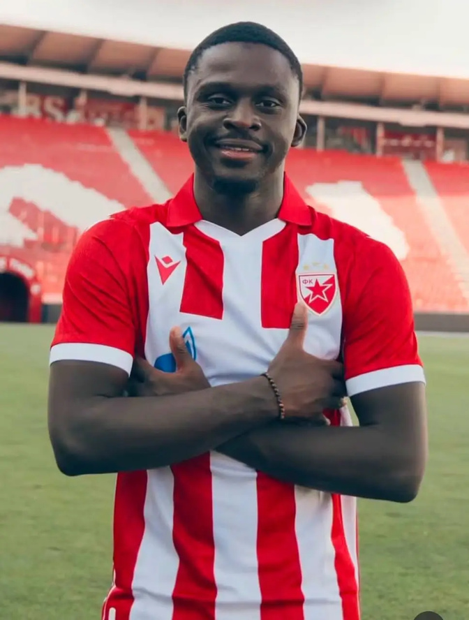 Bamba Dieng rebondit en Serbie et rejoint l’Étoile Rouge de Belgrade