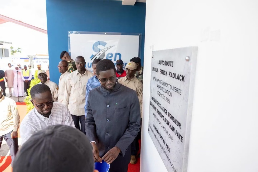 Autoroute Mbour-Fatick-Kaolack : Bassirou Diomaye Faye inaugure une infrastructure majeure