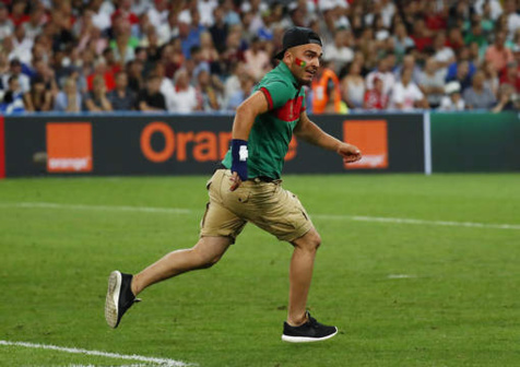 Le supporter qui a fait peur à Cristiano Ronaldo