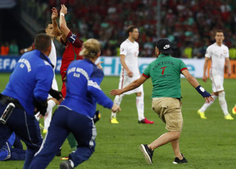 Le supporter qui a fait peur à Cristiano Ronaldo