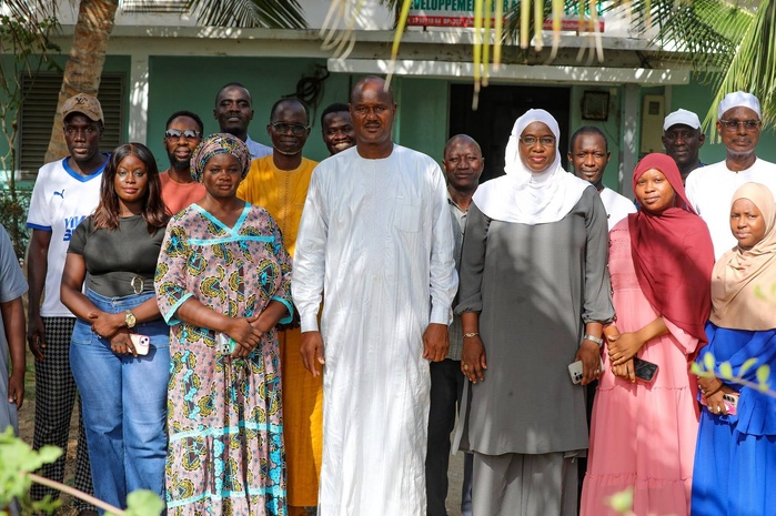 Le Ministre Cheikh Oumar BA en visite de travail à la SAED, à l’ISRA et à la DRDR de Saint-Louis