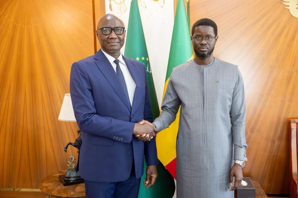 CEDEAO : Bassirou Diomaye Faye reçoit le Général Biram Diop au Palais