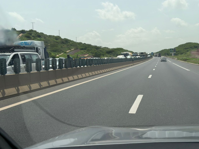 Trafic : Accident sur l’autoroute à péage à hauteur de Toglou