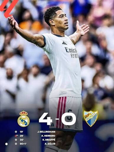 Liga : le Real Madrid frappe fort contre Malaga et s’installe seul en tête